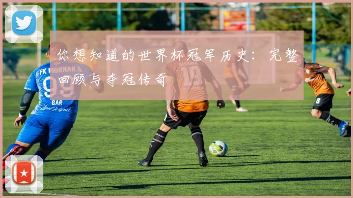 你想知道的世界杯冠军历史：完整回顾与夺冠传奇